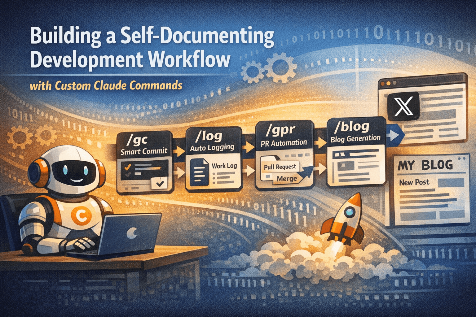 Building a Self-Documenting Development Workflow with Custom Claude Commands